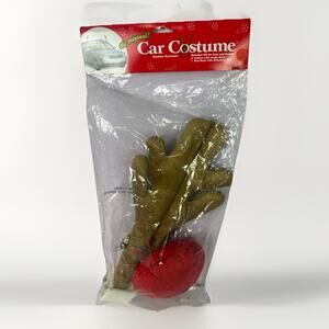 Reindeer Car Costume Kit Antlers Nose Rudolph Set Reindeer Christmas Holiday